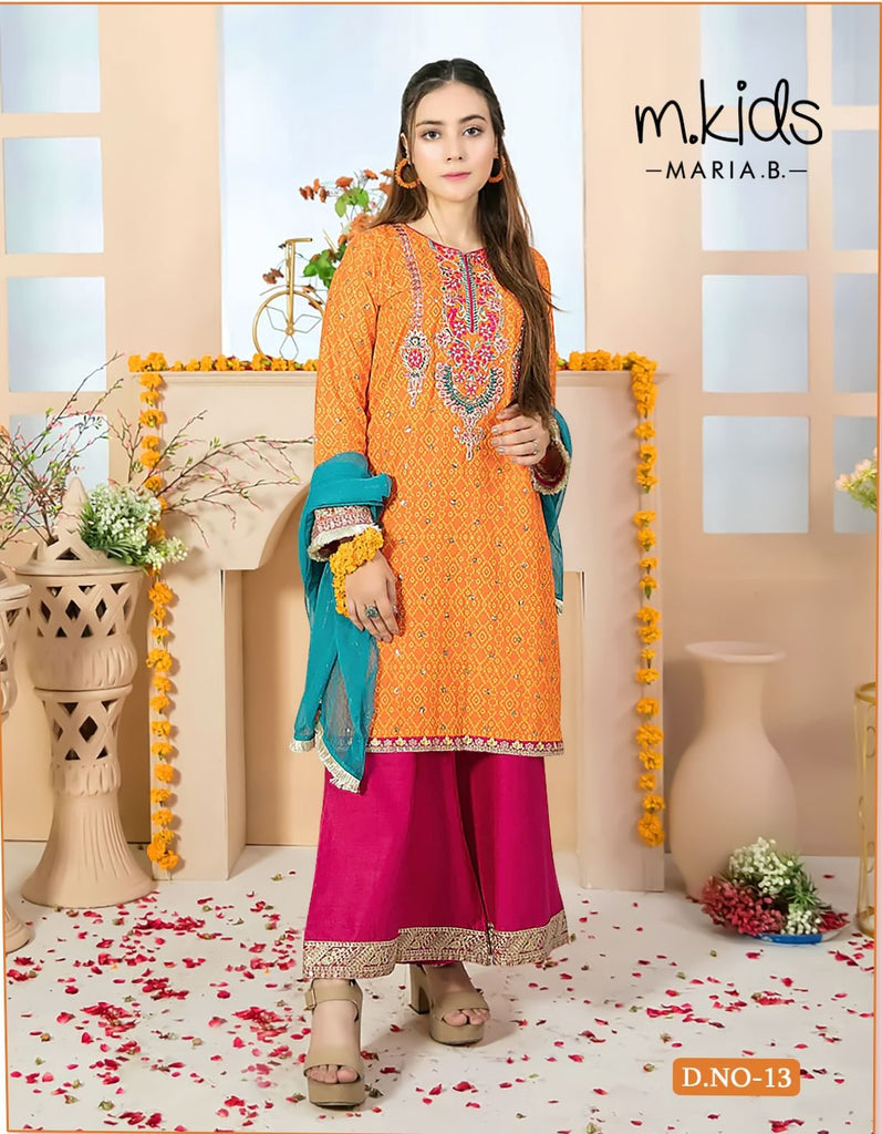 MB Multi Kameez Plazo